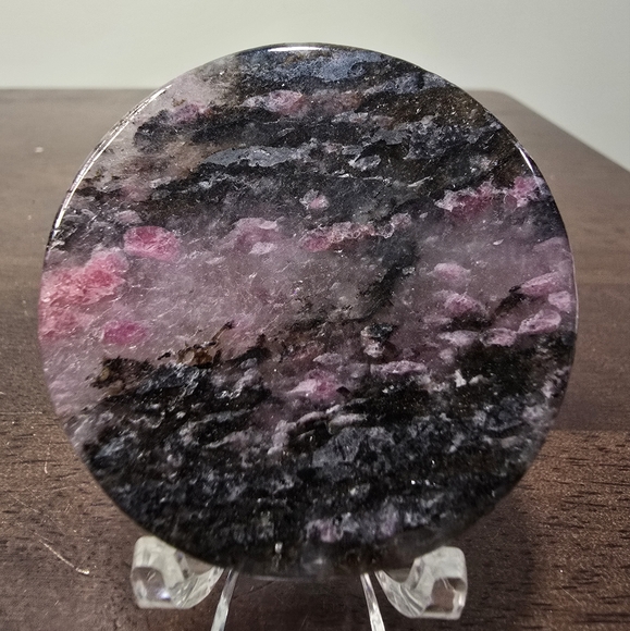 Rhodonite Crystal Slab - Picture 1 of 12